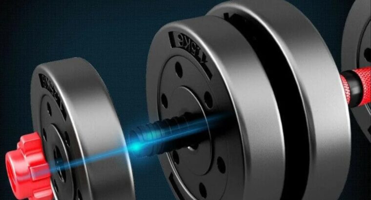 40KG Adjustable Cement Dumbbells Set