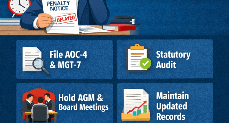 ROC Compliance for Private Limited Company