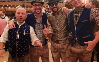 Authentic Bavarian Attire: Lederhosen & Dirndls