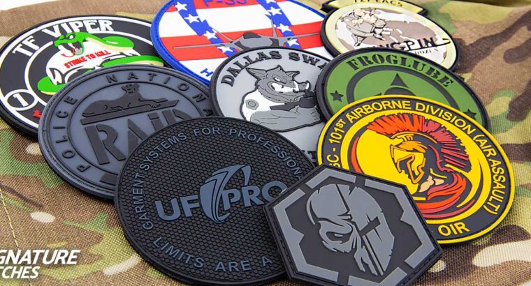 PVC Patches UK High-Quality Custom PVC Patches