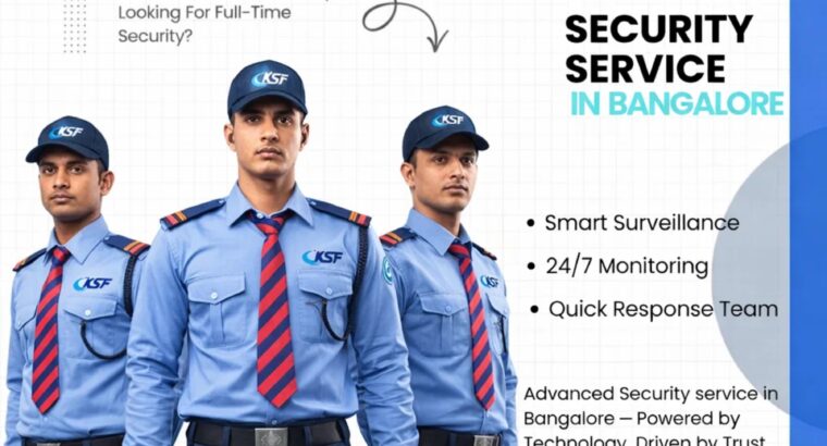 Security Service in Bangalore – Keerthifacility