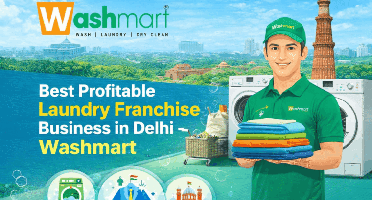 Washmart Best Laundry Franchise & Dry Cleaning Bus