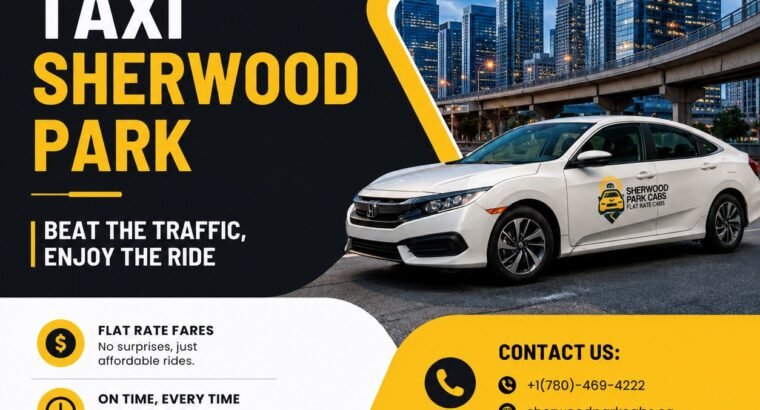 Sherwood Park airport taxi