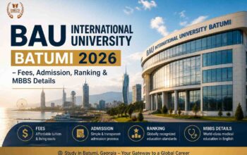 BAU International University Batumi 2026 – Fees, A