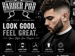 The Barber Pod – A Modern Revolution in Men’s Groo